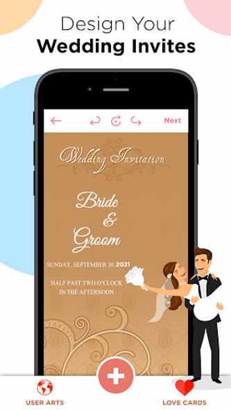 Invitation Card Maker - Design Screenshot 3 - AppWisp.com Invitation Card Maker - Design Screenshot 3 - AppWisp.com