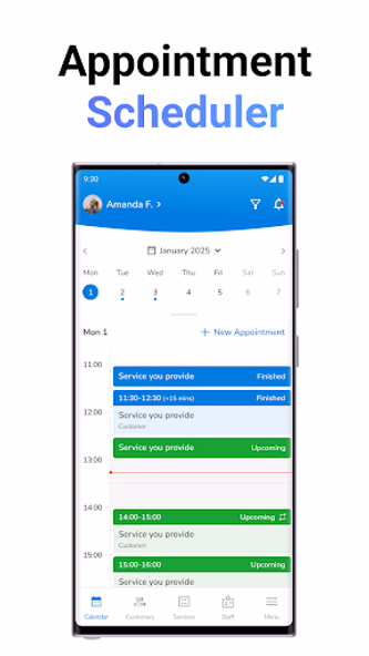 SetTime Appointment Scheduler Screenshot 1 - AppWisp.com SetTime Appointment Scheduler Screenshot 1 - AppWisp.com
