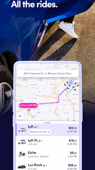 Lyft Screenshot 1 - AppWisp.com Lyft Screenshot 1 - AppWisp.com