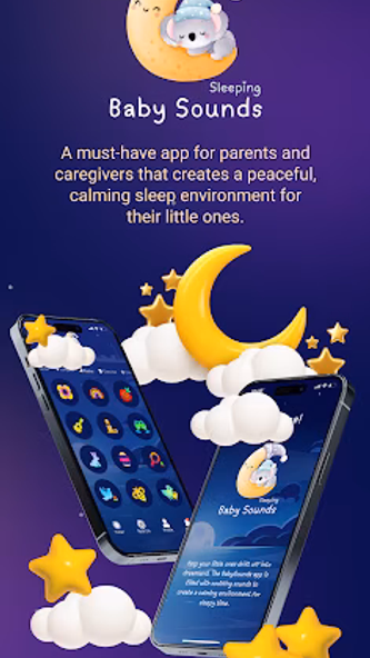 Baby Sleep Sounds: White Noise Screenshot 1 - AppWisp.com Baby Sleep Sounds: White Noise Screenshot 1 - AppWisp.com