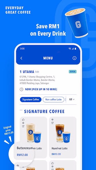 Gigi Coffee Screenshot 3 - AppWisp.com Gigi Coffee Screenshot 3 - AppWisp.com