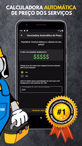 Orçamento de Serviços Fácil MA Screenshot 2 - AppWisp.com Orçamento de Serviços Fácil MA Screenshot 2 - AppWisp.com