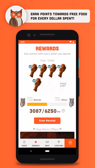 Hooters - Ordering and Rewards Screenshot 2 - AppWisp.com Hooters - Ordering and Rewards Screenshot 2 - AppWisp.com