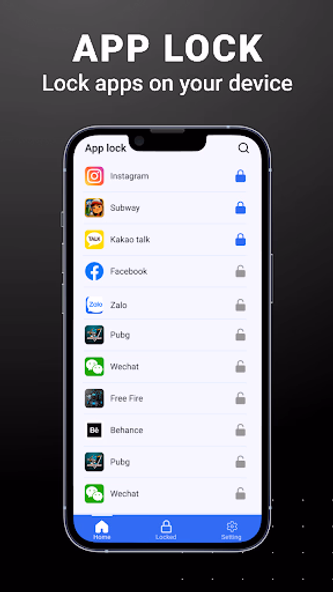 App Lock - Preventing Intruder Screenshot 2 - AppWisp.com App Lock - Preventing Intruder Screenshot 2 - AppWisp.com
