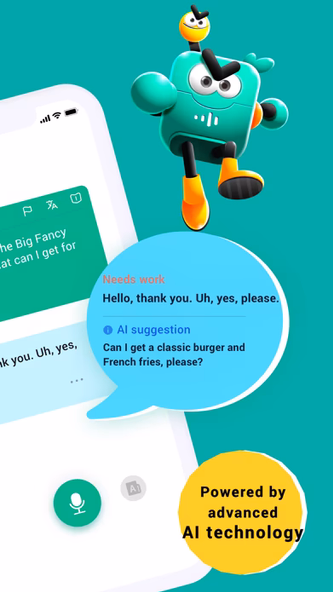 SPEAKEY - Speak English AI Screenshot 2 - AppWisp.com SPEAKEY - Speak English AI Screenshot 2 - AppWisp.com