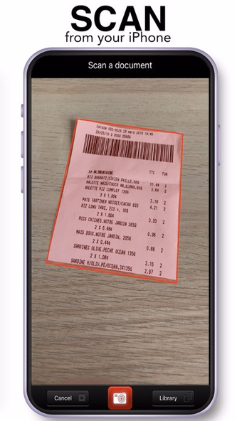 Scanner Receipt App ScanTicket Screenshot 1 - AppWisp.com Scanner Receipt App ScanTicket Screenshot 1 - AppWisp.com