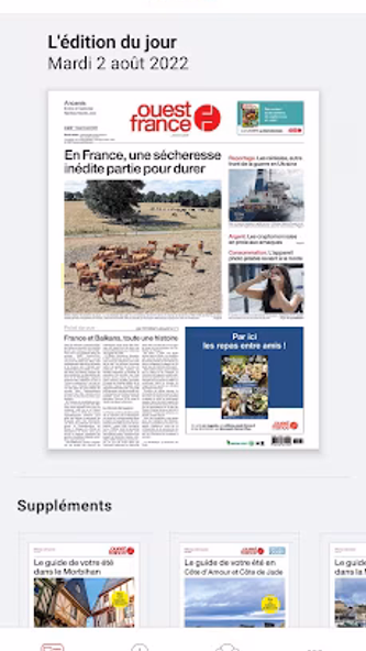 Ouest-France - Le journal Screenshot 1 - AppWisp.com Ouest-France - Le journal Screenshot 1 - AppWisp.com