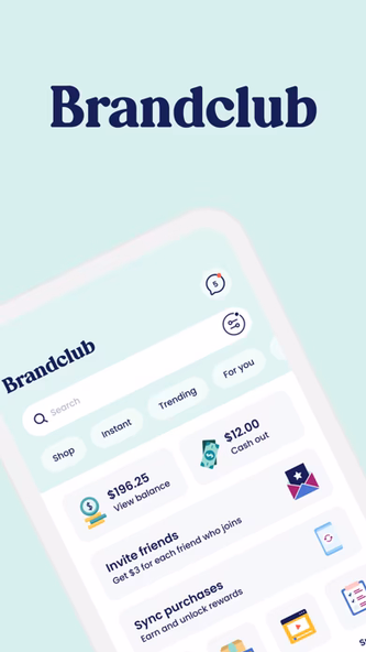 Brandclub: Cash Rewards Screenshot 1 - AppWisp.com Brandclub: Cash Rewards Screenshot 1 - AppWisp.com