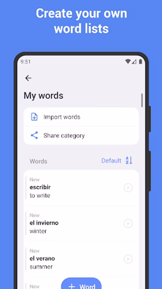 Learn Spanish with flashcards! Screenshot 3 - AppWisp.com Learn Spanish with flashcards! Screenshot 3 - AppWisp.com