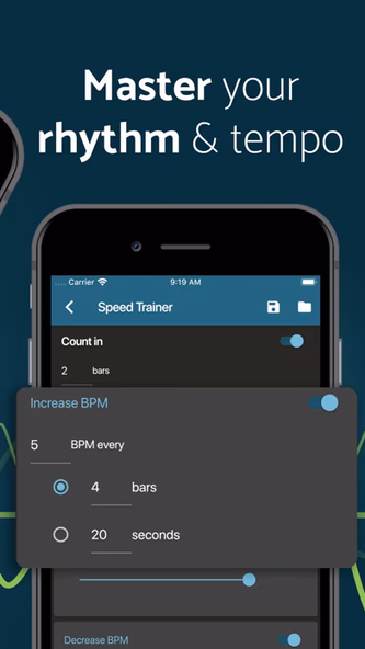 Metronome beats: BPM counter Screenshot 3 - AppWisp.com Metronome beats: BPM counter Screenshot 3 - AppWisp.com