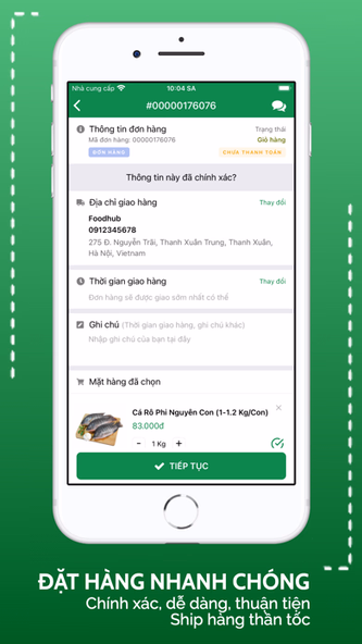 FoodHub Thực phẩm sạch tận nhà Screenshot 4 - AppWisp.com FoodHub Thực phẩm sạch tận nhà Screenshot 4 - AppWisp.com