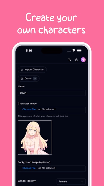 Sakura - Chat with AI Bots Screenshot 3 - AppWisp.com Sakura - Chat with AI Bots Screenshot 3 - AppWisp.com