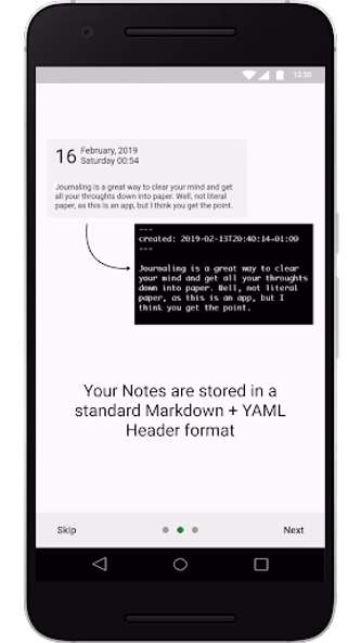 GitJournal - Notes with Git Screenshot 2 - AppWisp.com GitJournal - Notes with Git Screenshot 2 - AppWisp.com