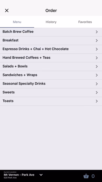 Ceremony Coffee Screenshot 4 - AppWisp.com Ceremony Coffee Screenshot 4 - AppWisp.com