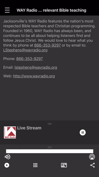 Jacksonville's WAY Radio Screenshot 3 - AppWisp.com Jacksonville's WAY Radio Screenshot 3 - AppWisp.com