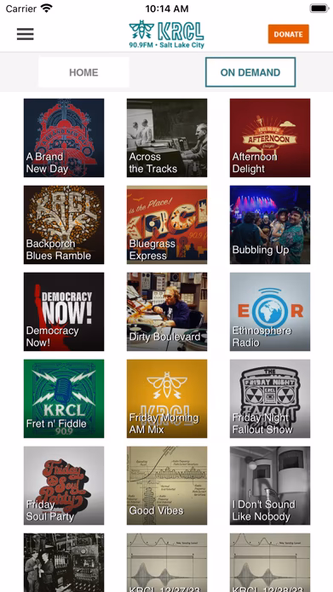 KRCL Public Radio App Screenshot 3 - AppWisp.com KRCL Public Radio App Screenshot 3 - AppWisp.com