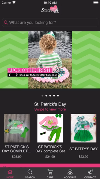 Simply Savannah Boutique Screenshot 1 - AppWisp.com Simply Savannah Boutique Screenshot 1 - AppWisp.com