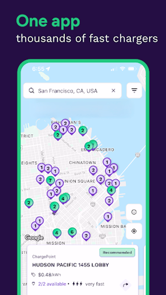Presto - EV Charging Stations Screenshot 1 - AppWisp.com Presto - EV Charging Stations Screenshot 1 - AppWisp.com