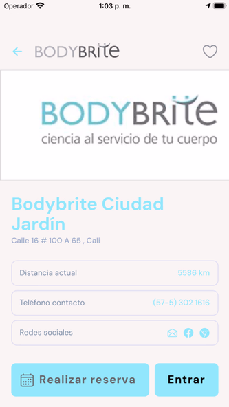 BodyBrite Colombia Screenshot 1 - AppWisp.com BodyBrite Colombia Screenshot 1 - AppWisp.com