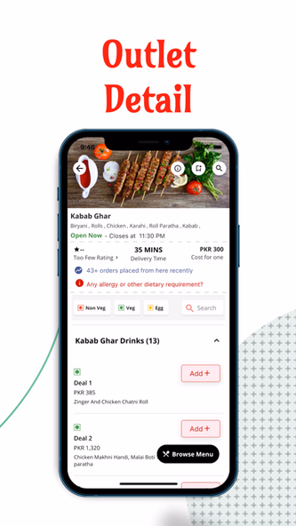 Rotilao - Food Order, Delivery Screenshot 4 - AppWisp.com Rotilao - Food Order, Delivery Screenshot 4 - AppWisp.com