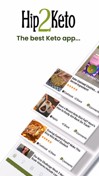 Hip2Keto: Keto Recipes Screenshot 1 - AppWisp.com Hip2Keto: Keto Recipes Screenshot 1 - AppWisp.com