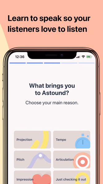 Astound - Voice & Speech Coach Screenshot 3 - AppWisp.com Astound - Voice & Speech Coach Screenshot 3 - AppWisp.com