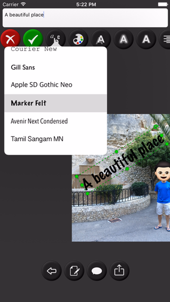 Add Text To Your Photos Screenshot 4 - AppWisp.com Add Text To Your Photos Screenshot 4 - AppWisp.com
