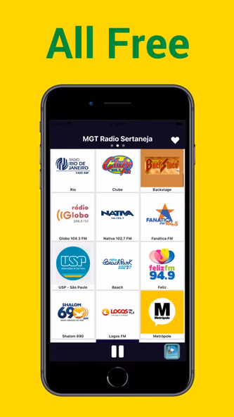 Brasileiras Radio Live FM Screenshot 2 - AppWisp.com Brasileiras Radio Live FM Screenshot 2 - AppWisp.com