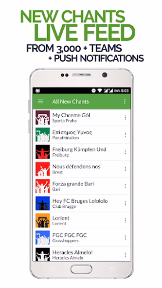 FanChants: Dusseldorf Fans Son Screenshot 4 - AppWisp.com FanChants: Dusseldorf Fans Son Screenshot 4 - AppWisp.com