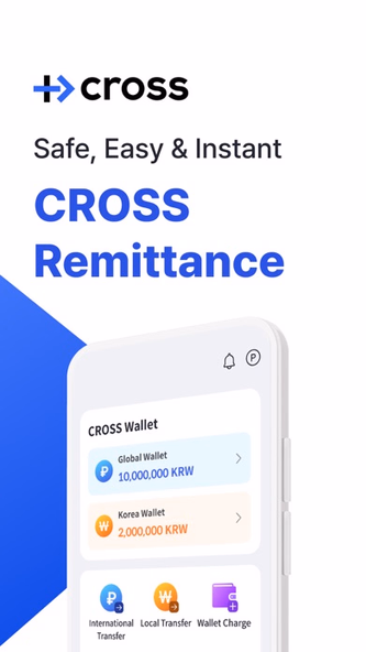 CROSS: Global Remittance Screenshot 1 - AppWisp.com CROSS: Global Remittance Screenshot 1 - AppWisp.com