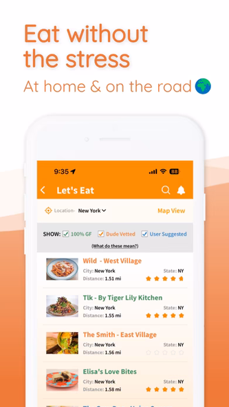 Gluten Dude: GF Restaurants Screenshot 3 - AppWisp.com Gluten Dude: GF Restaurants Screenshot 3 - AppWisp.com