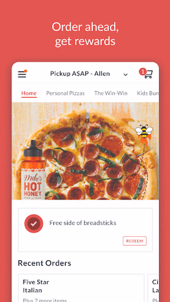 Pie Five Pizza Screenshot 1 - AppWisp.com Pie Five Pizza Screenshot 1 - AppWisp.com