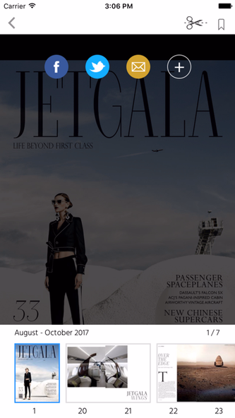 Jetgala Magazine Screenshot 2 - AppWisp.com Jetgala Magazine Screenshot 2 - AppWisp.com