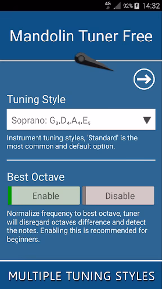 Mandolin Tuner: Fast & Precise Screenshot 3 - AppWisp.com Mandolin Tuner: Fast & Precise Screenshot 3 - AppWisp.com