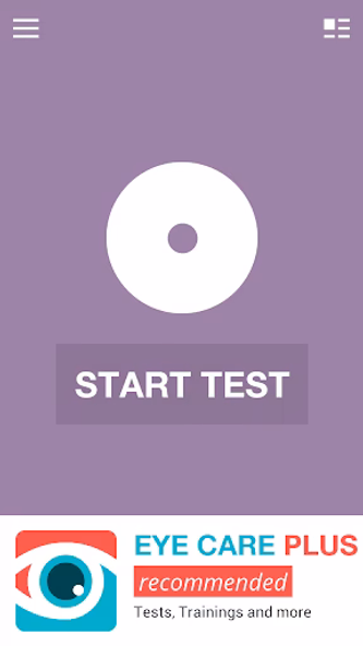 Central Vision Test Screenshot 1 - AppWisp.com Central Vision Test Screenshot 1 - AppWisp.com
