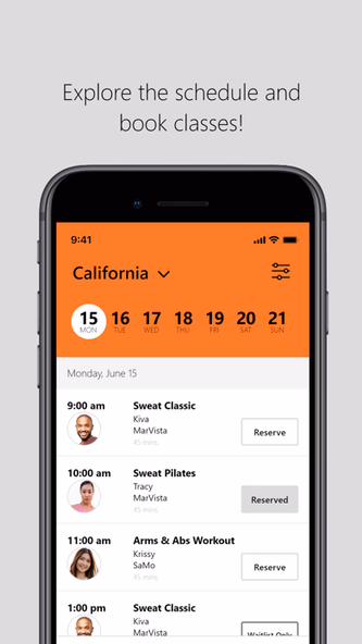 Sweat Pilates CA Screenshot 3 - AppWisp.com Sweat Pilates CA Screenshot 3 - AppWisp.com