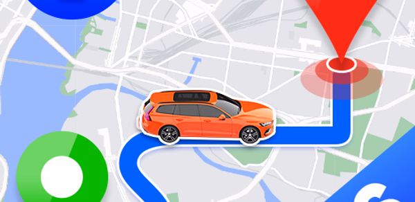 GPS Voice Navigation: Live Map Header - AppWisp.com GPS Voice Navigation: Live Map Header - AppWisp.com