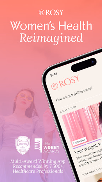 Rosy - Women's Health Screenshot 1 - AppWisp.com Rosy - Women's Health Screenshot 1 - AppWisp.com
