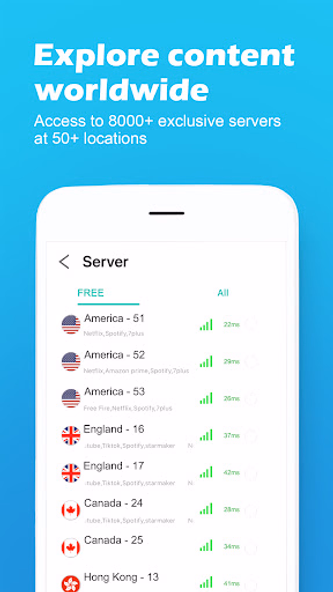 VPN - Fast Secure Stable Screenshot 2 - AppWisp.com VPN - Fast Secure Stable Screenshot 2 - AppWisp.com