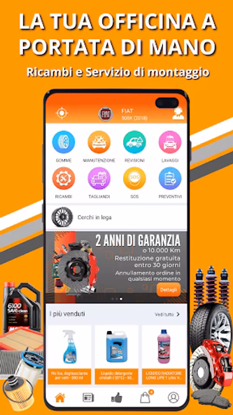 OfficineTop, Servizi e Ricambi Screenshot 1 - AppWisp.com OfficineTop, Servizi e Ricambi Screenshot 1 - AppWisp.com