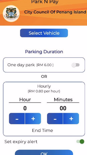 Penang Smart Parking Screenshot 4 - AppWisp.com Penang Smart Parking Screenshot 4 - AppWisp.com