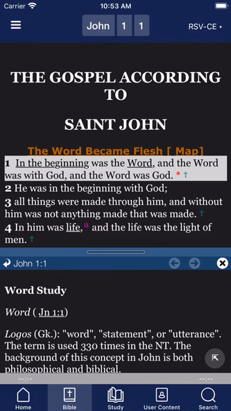 Bible - Catholic Study Screenshot 3 - AppWisp.com Bible - Catholic Study Screenshot 3 - AppWisp.com