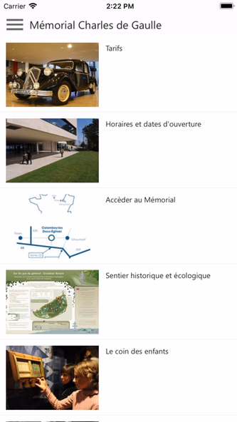 Mémorial CDG Screenshot 1 - AppWisp.com Mémorial CDG Screenshot 1 - AppWisp.com
