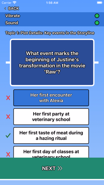 Raw Trivia Screenshot 2 - AppWisp.com Raw Trivia Screenshot 2 - AppWisp.com