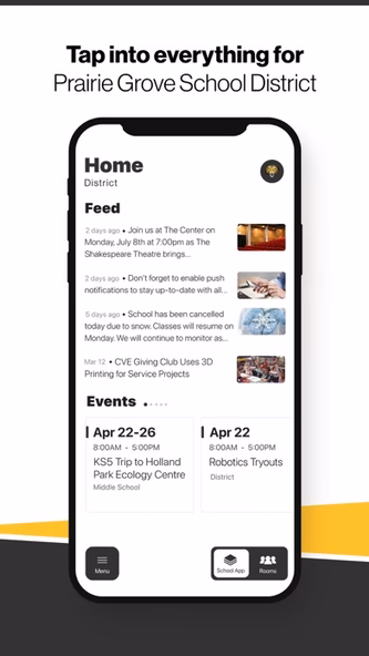 Prairie Grove Schools, AR Screenshot 1 - AppWisp.com Prairie Grove Schools, AR Screenshot 1 - AppWisp.com