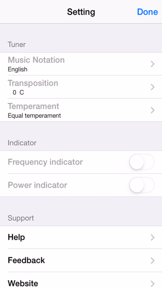 Tuner Lite by Piascore Screenshot 4 - AppWisp.com Tuner Lite by Piascore Screenshot 4 - AppWisp.com