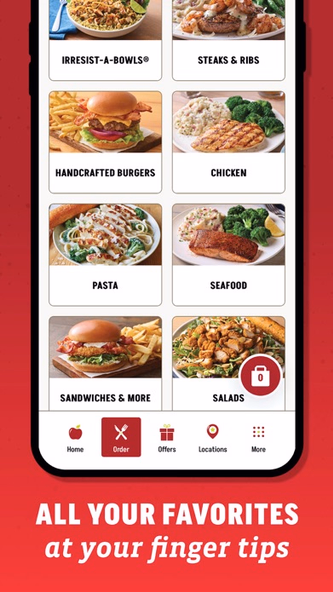 Applebee’s Screenshot 2 - AppWisp.com Applebee’s Screenshot 2 - AppWisp.com