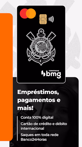 Corinthians Bmg: conta da Fiel Screenshot 3 - AppWisp.com Corinthians Bmg: conta da Fiel Screenshot 3 - AppWisp.com