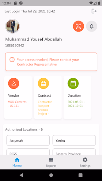 Contractor Passport Screenshot 3 - AppWisp.com Contractor Passport Screenshot 3 - AppWisp.com