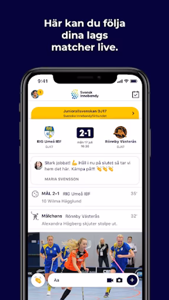 Svensk Innebandy (officiell) Screenshot 1 - AppWisp.com Svensk Innebandy (officiell) Screenshot 1 - AppWisp.com